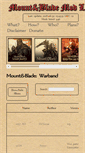 Mobile Screenshot of mountandblade-mods.net